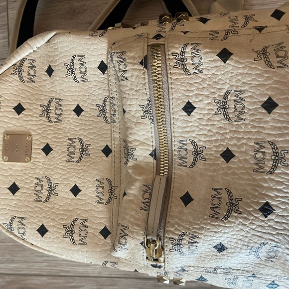 Authentic MCM - Stark Side Studs Backpack - Picture 16 of 17